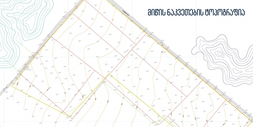 მიწის ნაკვეთების ტოპოგრაფია